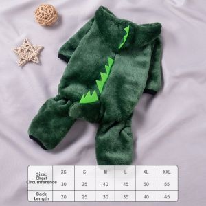 Petone dOrage | Shedding Prevention Dinosaur Cat Suit