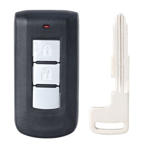 KEYECU GHR-M013 GHR-M014 Smart Remote Car Key Fob for Mitsubishi Xpander Eclipse Cross 433MHz ID47 Chip 2/3 Buttons