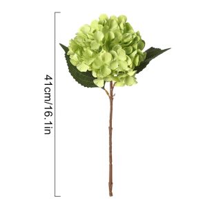 1/2 Chiếc 41CM Hoa Cẩm Tú Cầu Tơ Nhân Tạo Hoa Cho Gia Đình Phòng Vườn Cưới Bình Hoa Trang Trí Hoa Giả Vật Trang Trí