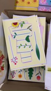 Thiệp tô màu cho các con tặng ngày 8-3 20-10 Thiệp 3D Tặng Quà Dịp Lễ Thiệp Giỏ Hoa Cho Phụ Nữ - Lazada