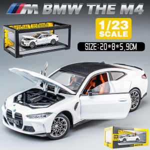 LEO 1:23 BMW M4 G82 Diecast Model Car Alloy Cars Toys Collection Gift For Kids Boy Girl