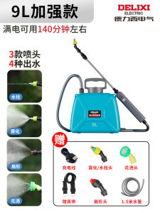 Delixi Electric Sprayer High Pressure Agricultural Drifting Spray Gun Home Garden Watering Tool Flower Bed Fungus Killing