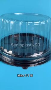 (10pcs) Mika Tumpeng Mini 18cm / Tray Cake Tart Bulat CT 18