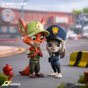ORISTACO | Zootopia Judy and Nick Figures