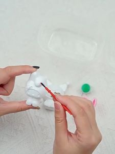 Christmas Childrens Cartoon DIY Plaster Doll Kids Painting Educational Toy Lootbag Filler/Paninda