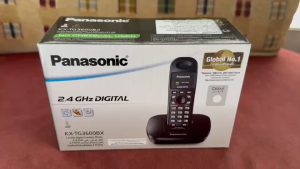 โทรศัพท์ไร้สาย PANASONIC รุ่น KX-TG3600BX (ของแท้) รับประกันศูนย์ PANASONIC 1 ปี