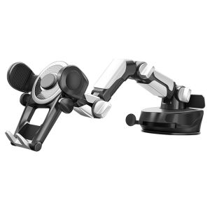 New 2025 Car Phone Holder Vacuum Type Fixed Navigation Support Mobile Phone Car Mount Anti-shake Dashboard Windshield Universal