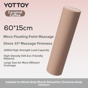 YOTTOY | Textured Foam Roller for Yoga Fitness Massage Leg Slimming