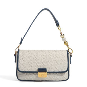 IELGY transfer beads fashion one-shoulder womens bag color matching comfortable fabric