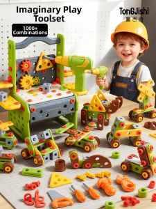 TonGJishi | Assembly Screwdriver Drill Toy Construction Building Block