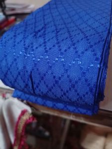 Gorden lebar 2 meter x 2 meter model plisket polos berbagai warna untuk pintu kamar dan jendela rumah.