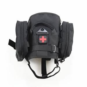 2025 แจ็คเก็ตสุนัขแทคติค   ไนลอนกันน้ำ   อุปกรณ์สัตว์เลี้ยง    เสื้อกั๊กสุนัขเสื้อผ้าสุนัข   ชุดสุนัขลากขนาดกลาง