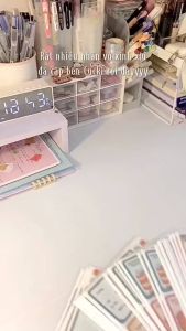 Túi 12 Nhãn Vở VH Có Decal tự dính