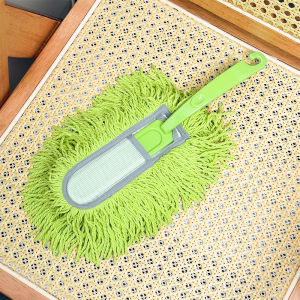 Household Dust Cleaning Microfiber Static Absorption Duster round Head Living Room Non-Disposable Multi-Functional Tool