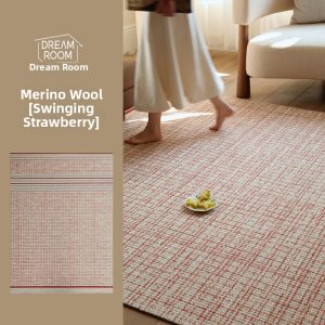 Dopamine Boost Wool Carpet for Living Rooms and Bedrooms Vintage & Cream Style