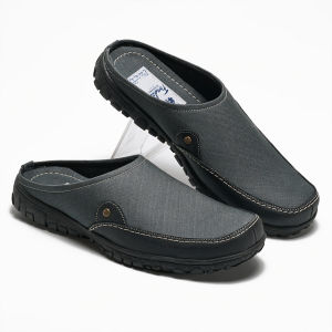 Sepatu Sandal Pria Bustong Denim Slip On Ori Sendal Slop Bustong Original TP907