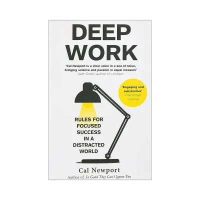 Deep Work: Rules for Focused Success in a Distracted World by Cal Newport