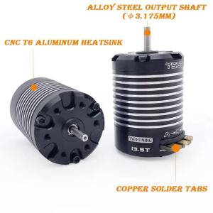 Bộ Điều Khiển Động Cơ Không Chổi Than YSIDO 540 130A ESC Kèm Thẻ Lập Trình Dành Cho Xe RC Drift 1/10 1/12 Cảm Biến 8.5T 10.5T 13.5T Kim Loại Dành Cho Đồ Chơi Điều Khiển Từ Xa