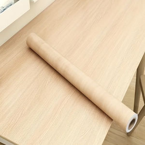 Miếng Dán Tường PVC Tự Dính Chống Thấm Vân Gỗ Sồi Vàng Dùng Cho Tủ Ngăn Kéo Đồ Nội Thất Cải Tạo Trang Trí Nhà Cửa Phong Cách Hiện Đại
