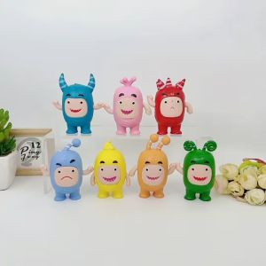 Action Figure ODDBODS 7cm (harga satuan) - Miniatur Pajangan Topper Kue Mainan Kartun Animasi