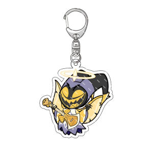 Bandai | For Anime Hazbin Character Acrylic Keychain Charlie Morningstar Vaggie Alastor Vox Husk Niffty Childrens Christmas Gifts