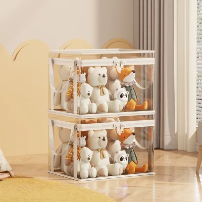 WUBUWEI | Dustproof Stuffed Toy Storage Box