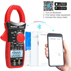 Holdpeak HP-570S-APP Digital Clamp Meter 6000 Count Multimeter with Auto Range AC/DC Voltage AC/DC Current NCV