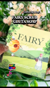 Fairy Scrub Gluta Whitening Soap 60g (FOAMING NET)