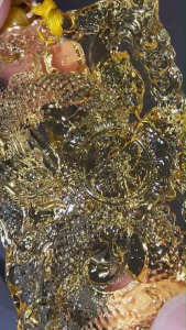 (SG Seller Ready Stocks) Yellow Glazed Glass (LiuLi) Guan Gong Pendant with Lychee Agate Necklace 黄琉璃关公吊坠和荔枝冻玛瑙项链