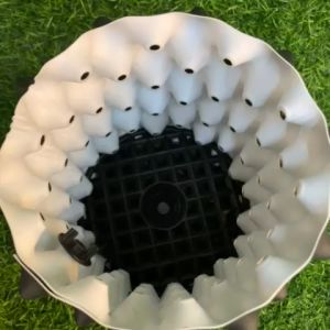 Plant Root Controller Breathable Pot(Black&White) product Designed Durable