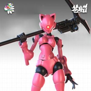 SHEIK MAINLAND 3MIN PROJECT A Swift Female Mutant 3.75 inch Super Movable High Detail Action Figure DIY Assembly 1pc No Box