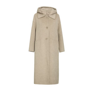 MASSCSALLY | Detachable Double-sided Wool Coat & Down Vest Set For Winter Long Style