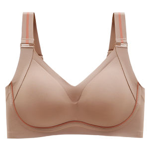 เสื้อชั้นในยางพาราไร้โครง ไร้ตะเข็บ ป้องกันการหย่อนคล้อย รัดหน้าอก ไร้โครง ชุดชั้นในผู้หญิง ชุดชั้นในแบบสวมคู่ ชุดชั้นในแบบสวมคู่