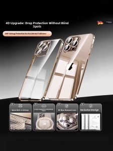 Lisen | Translucent Full Coverage Anti-Drop Ultra-Thin Phone Case