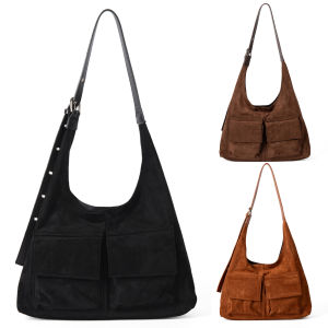 [Jocestyle Mall]หนังนิ่มเทียมกระเป๋าถือกระเป๋าถือสีทึบ Carryall กระเป๋าเดินทางทำงานขนาดใหญ่สำหรับผู้หญิงทำงานทุกวัน