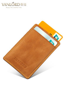 Mini Leather Wallet for Men and Women with Multiple Card Slots and Business Card Holder Slim and Stylish Design