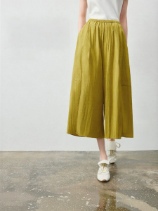Toyouth | Versatile New Loose Pleated Skirt Pants
