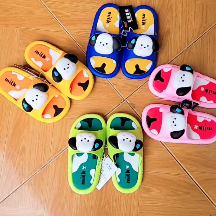 Dép Quai Ngang Chống Trượt Thoải Mái Họa Tiết Hoạt Hình Dễ Thương Cho ...