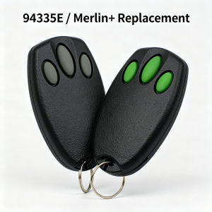 94335E 1A5639-7 1A6518 D-66793 433.92MHz Garage / Gate Remote Control Compatible With MERLIN C945 C943 C940 C840 Door Opener