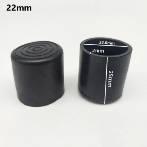 24 PCS Round Furniture Foot Caps Chair Table Sofa Anti-Slip Silent Rubber Leg Pad Wooden Floor Anti-Scratch Protective Pad
