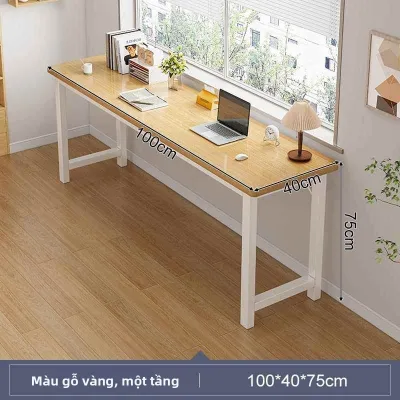 Jinluohe | Bàn Học Hình Chữ Nhật Dài Gấp Đôi Để Sử Dụng Tại Nhà