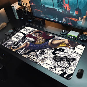 Bandai | Oversized Wide Desktop Anime Mat one piece luffy Mouse Pad Large E-sports Gamer Mat Gaming Computer Keyboard Pad Rubber Mausepad