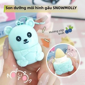 Son Môi Dưỡng Ẩm Hương Trái Cây Dễ Thương Dưỡng Ẩm Làm Mờ Vết Nhăn Cung Cấp Nước Nước Hoa Cà Phê Tùy Chọn Màu Sắc Trang Điểm Môi