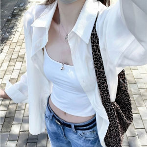 SUHUIQIAN | Sun Protection Loose Shirt Outerwear Set For Summer