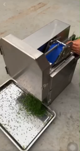 เครื่องตัดผักไฟฟ้าสําหรับมันฝรั่ง ต้นหอมฝอย มันฝรั่ง แครอท และผักชนิดอื่นๆ