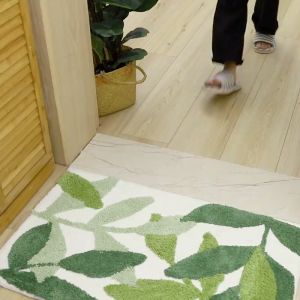*SG SELLER* Anti Slip Cashmere Bath Mat|Machine Washable Thick MicroFiber Absorbent Non Slip Bathroom Floor Mat|Size 45x65cm