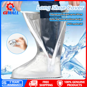 Waterproof Rain Shoe Cover Reusable Non-Slip Rainproof Boot Covers with Zipper Slip Resistance Overshoes Rain Mud Snow Shoe Protector Covers Hiking Climbing Camping Outdoor Sports Travel
