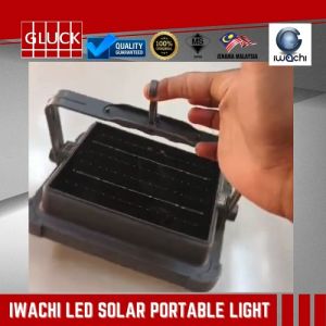 IWACHI LED SOLAR PORTABLE LIGHT 2000w (IFS-DC200/DL)(Charging Treasure Function/Solar Charging)