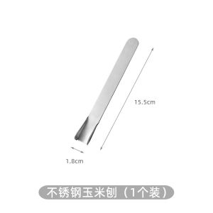 Kitchen Peeling Corn Threshing Handy Gadget For Home Corn Detacher Stainless Steel Corn Peeler Pulling Blackhead Removal Peeling Cutting Fresh Corn