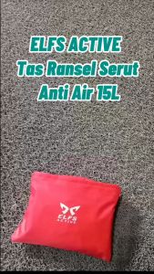 ELFS ACTIVE Tas Ransel Serut Anti Air 15L Taslan Coated Foldable Waterproof String Bag Multifungsi RD02